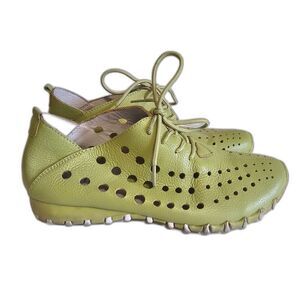 LITFOOT Comfy Womens Leather Shoes Lace Up Shoes LF9010 US size 7.5 Pre-owned